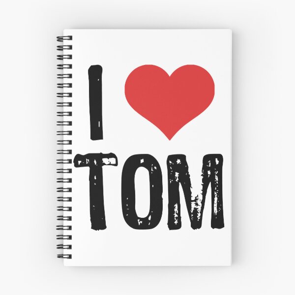 Item preview, I Love Tom  designed and sold by BlackGoldenShop.