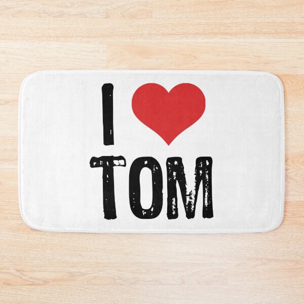 Item preview, I Love Tom  designed and sold by BlackGoldenShop.