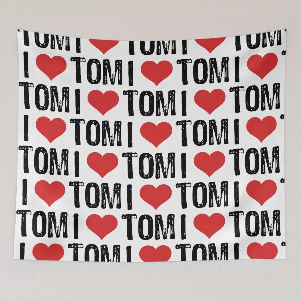 Item preview, I Love Tom  designed and sold by BlackGoldenShop.