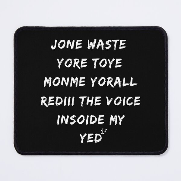 Item preview, Jone Waste Yore Toye monme yorall rediii the voice insoide moye yedd designed and sold by BlackGoldenShop.