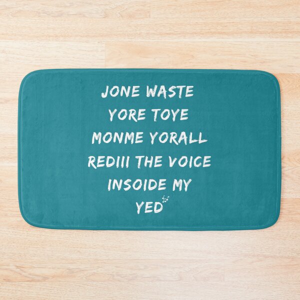 Item preview, Jone Waste Yore Toye monme yorall rediii the voice insoide moye yedd designed and sold by BlackGoldenShop.