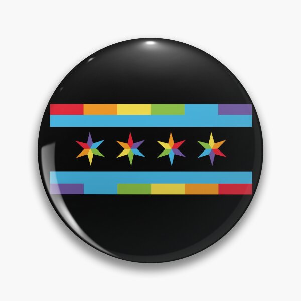 Item preview, Chicago Pride Flag designed and sold by Highway24.