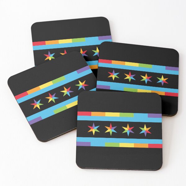 Item preview, Chicago Pride Flag designed and sold by Highway24.