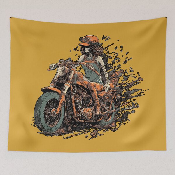Item preview, Biker Zombie designed and sold by olazlo.