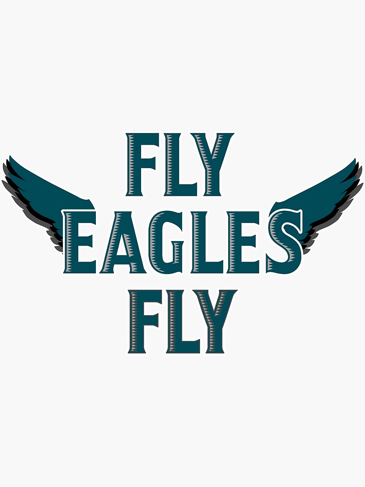 Fly Eagles Fly  Sticker for Sale by antonias85