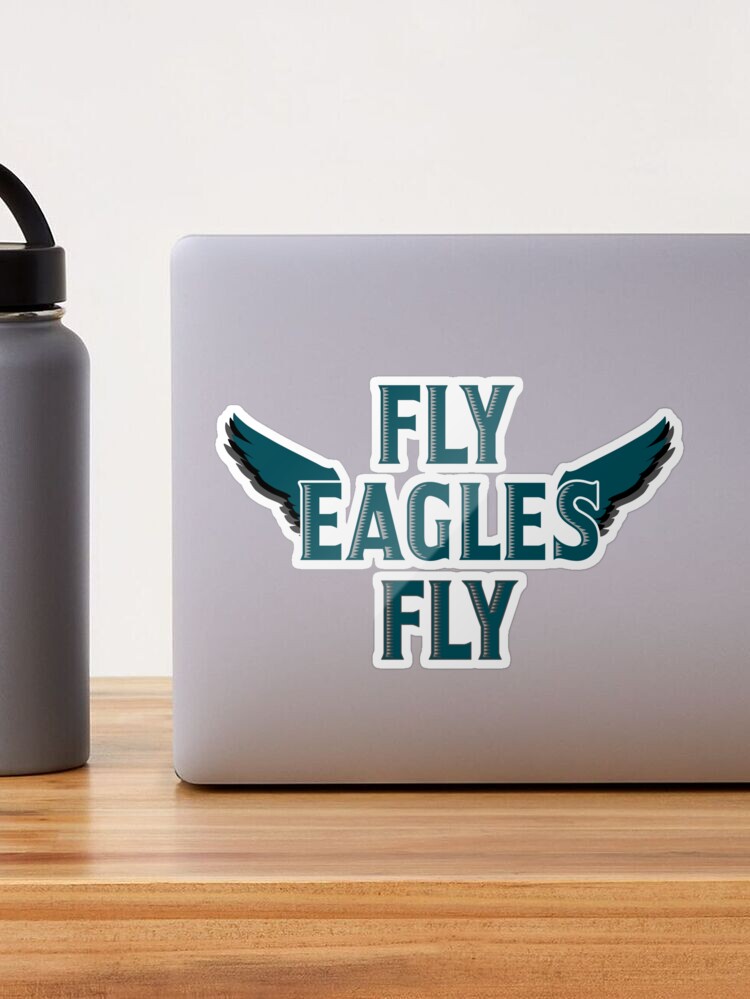 JJDezigns Fly Eagles Fly T-Shirt Sticker