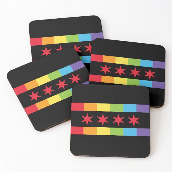 Item preview, Chicago Pride Flag designed and sold by Highway24.