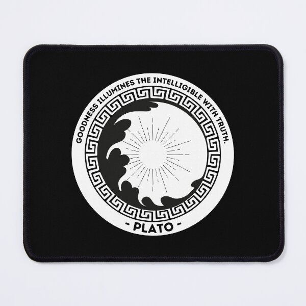 Item preview, Platos Goodness and Truth Circle Quote designed and sold by Cleanthes.