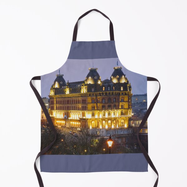 Item preview, Scarborough Grand Hotel At Night designed and sold by Alisonchambers2.