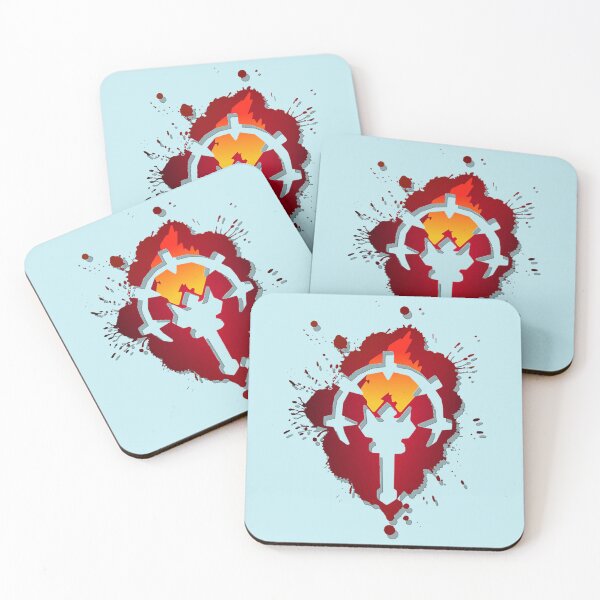 Item preview, Day Gift Red Hook Darkest Dungeon Splatter Gradient Cool Gift  designed and sold by DallasBurns.