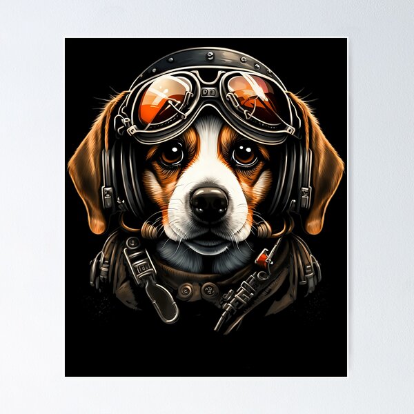 Item preview,  Beagle Dog Airplane Pilot on Beagle Pilot  designed and sold by nuurehekog.