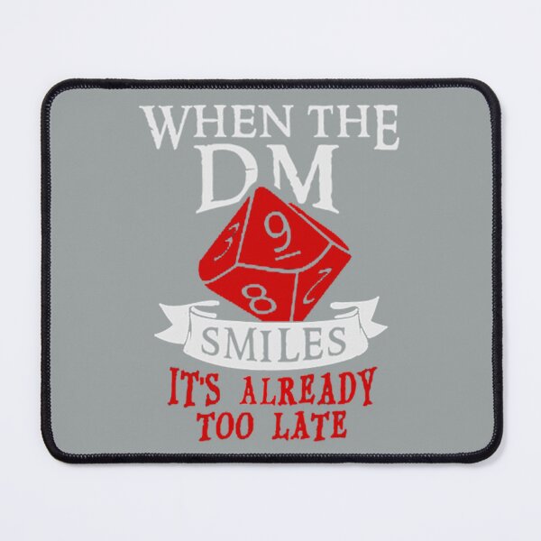 Item preview, when the DM smiles  designed and sold by DallasBurns.