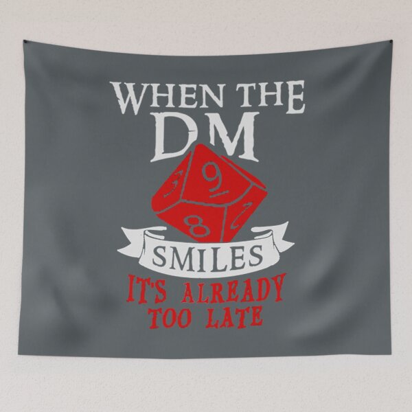Item preview, when the DM smiles  designed and sold by DallasBurns.