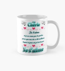 Je t'aime ma chérie Mug