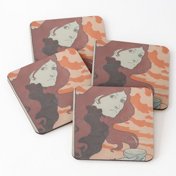Item preview, Eugene Grasset, La Vitrioleuse, Art Nouveau designed and sold by NouveauEra.