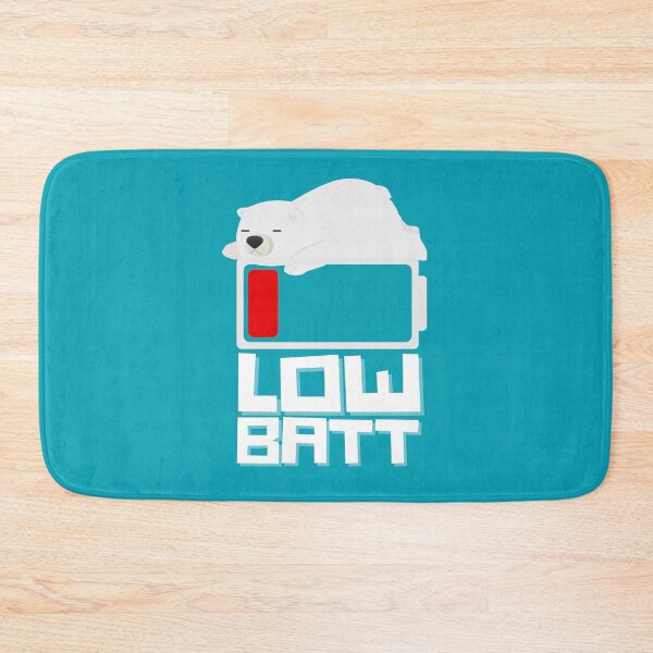 Item preview, Hibernating Polar Bear Low Batt designed and sold by The magic  Yellow bus.
