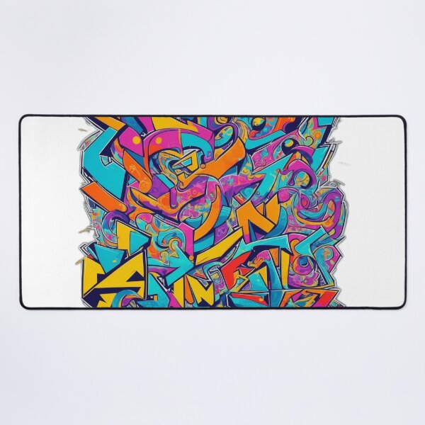 Item preview, Expressive Composition: Vibrant Graffiti Illustration with Patterns and Shapes designed and sold by RedArtG09.