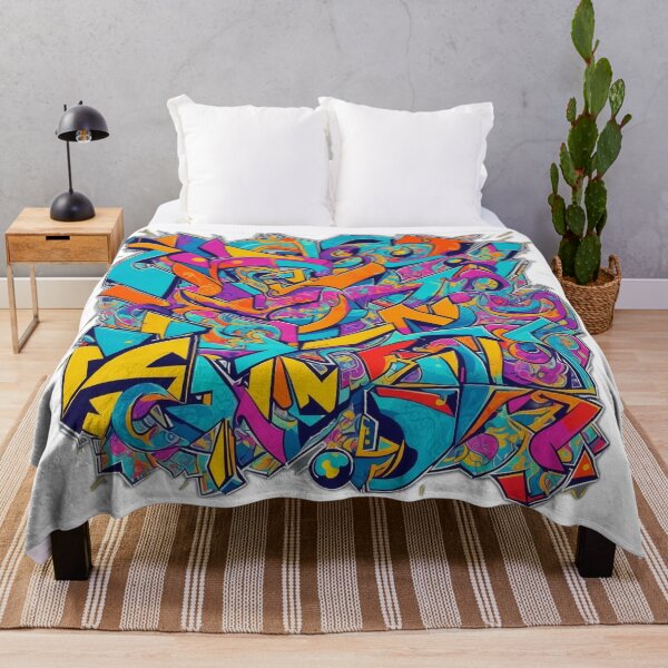 Item preview, Expressive Composition: Vibrant Graffiti Illustration with Patterns and Shapes designed and sold by RedArtG09.