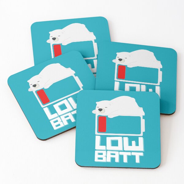 Item preview, Hibernating Polar Bear Low Batt designed and sold by The magic  Yellow bus.