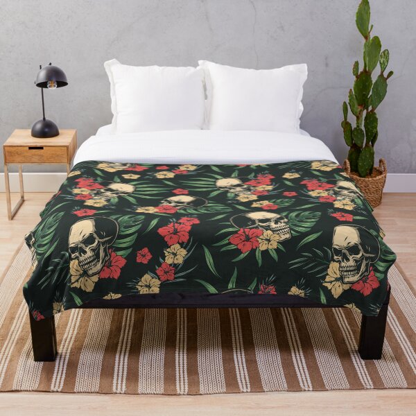 Item preview, Hawaiian Skull Pattern designed and sold by dsgcreations.