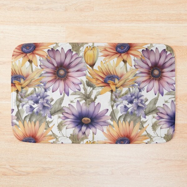 Item preview, African Daisy Floral Patterns 12 designed and sold by PixelPastry.