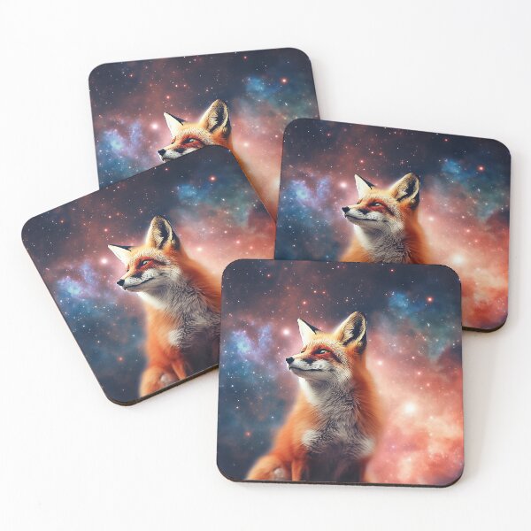 Item preview, Red Fox on Space designed and sold by jadelineaurez.
