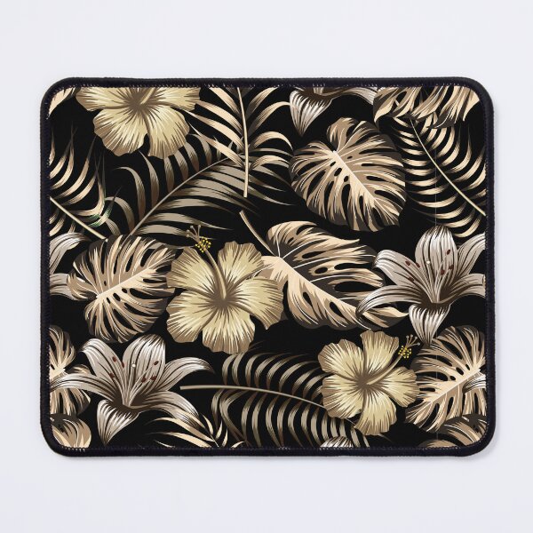 Item preview, Black and Gold Hawaiian Pattern designed and sold by dsgcreations.