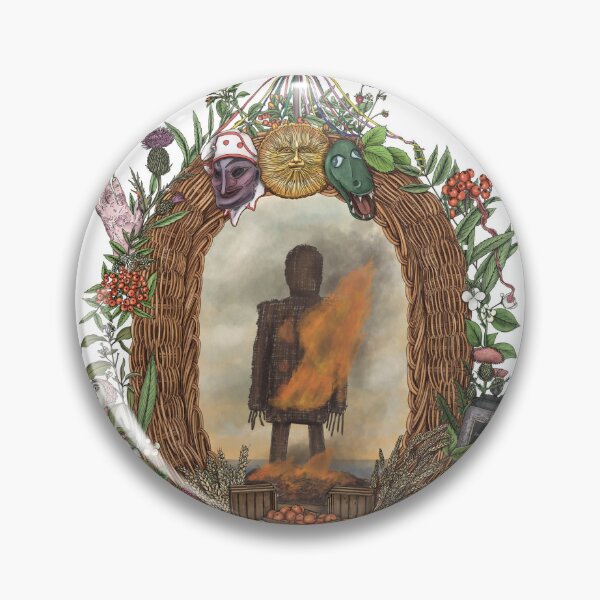 Item preview, The Wicker Man Botanical designed and sold by DebbyShania.