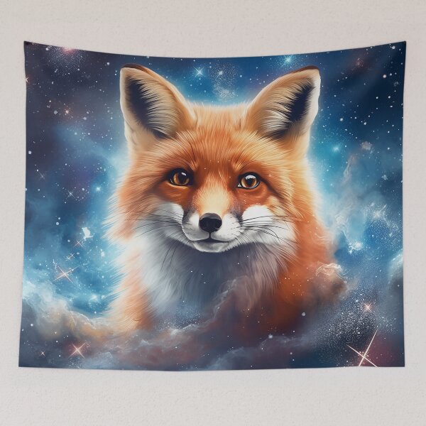 Item preview, Aesthetic Fox in Out Space designed and sold by jadelineaurez.