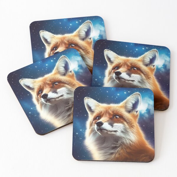 Item preview, Retro Fox in Space designed and sold by jadelineaurez.