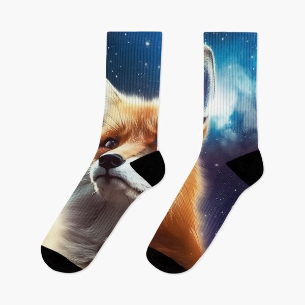 Item preview, Retro Fox in Space designed and sold by jadelineaurez.
