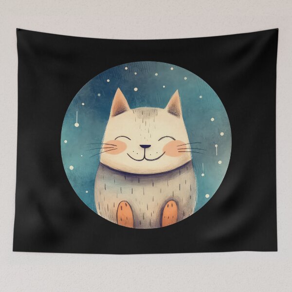 Item preview, Dreamy Cat designed and sold by StrangeRoom.