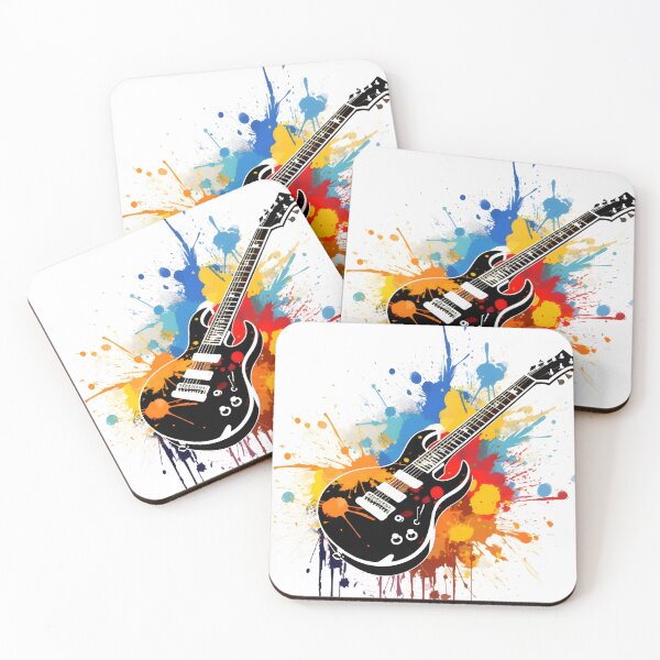 Item preview, Music Lovers Guitar Modern digital art designed and sold by SBSRX.