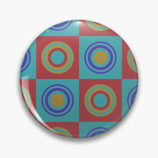 Item preview, retro sixties style geometrical pattern designed and sold by pauloneill-art.