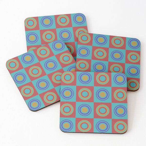Item preview, retro sixties style geometrical pattern designed and sold by pauloneill-art.