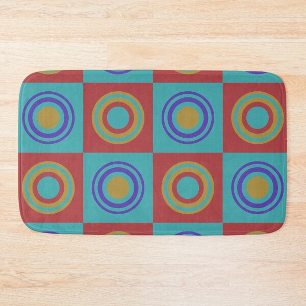 Item preview, retro sixties style geometrical pattern designed and sold by pauloneill-art.