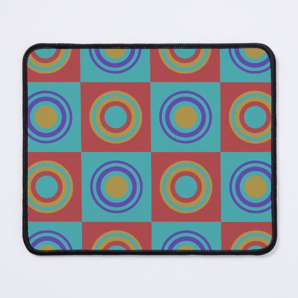 Item preview, retro sixties style geometrical pattern designed and sold by pauloneill-art.