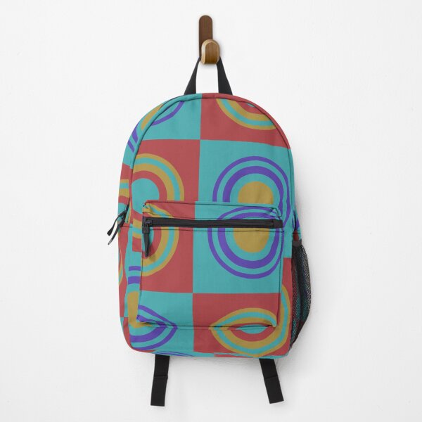 Item preview, retro sixties style geometrical pattern designed and sold by pauloneill-art.