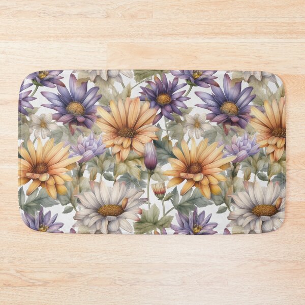 Item preview, African Daisy Floral Patterns 13 designed and sold by PixelPastry.