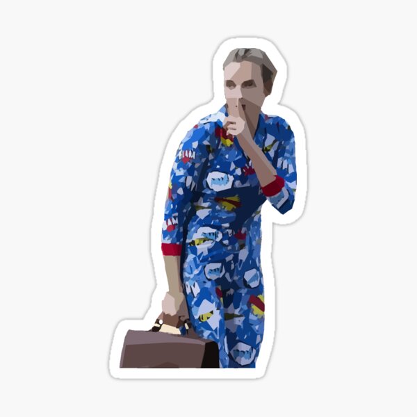 Killing Eve: Villanelle pajamas Sticker