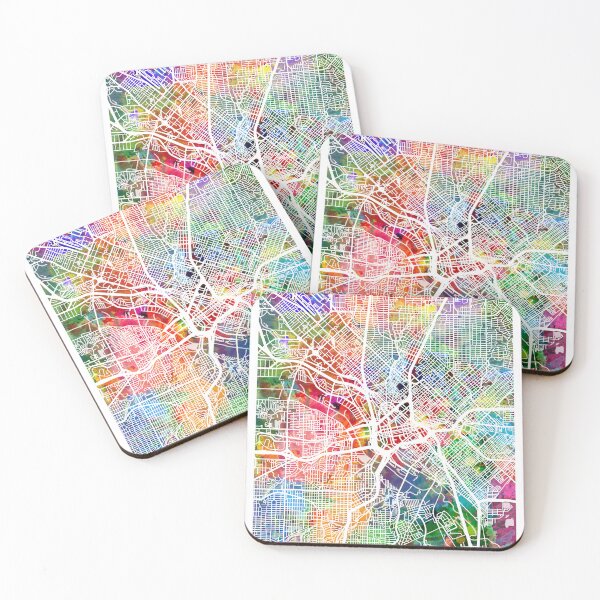 Item preview, Dallas Texas City Map designed and sold by ArtPrints.
