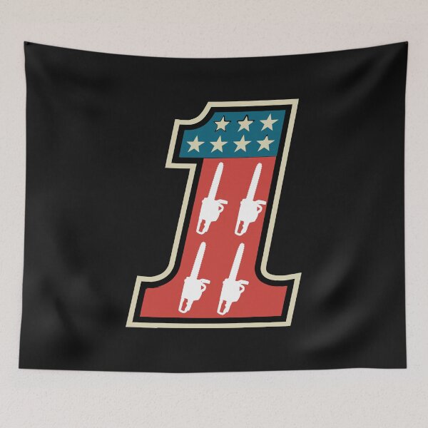 Item preview, Chainsaw-Usa-flag / Tree Surgeon / Logger / Chainsaw / Arborist  designed and sold by Tee Hub.