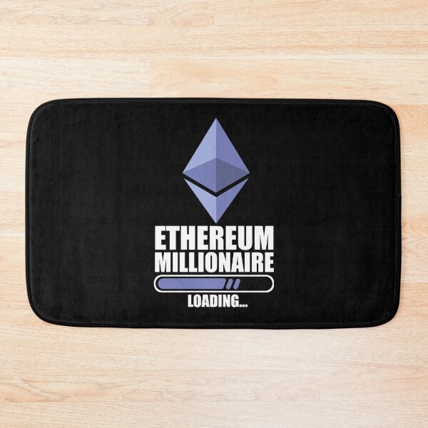 Aperçu de l'œuvre Ethereum Millionaire Loading Crypto Bitcoin Miner créée et vendue par Pubi.