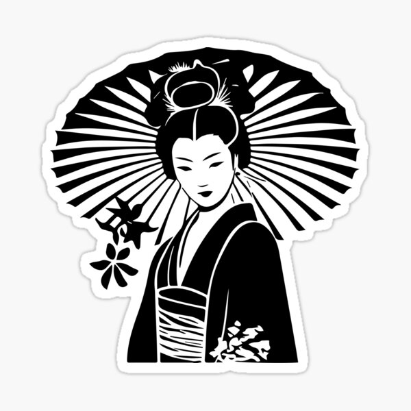 Item preview, Japanese Geisha Empress designed and sold by inkoutninja.