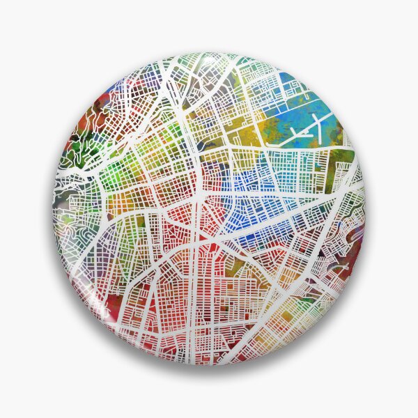 Item preview, Cali Colombia City Map designed and sold by ArtPrints.