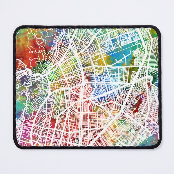 Item preview, Cali Colombia City Map designed and sold by ArtPrints.
