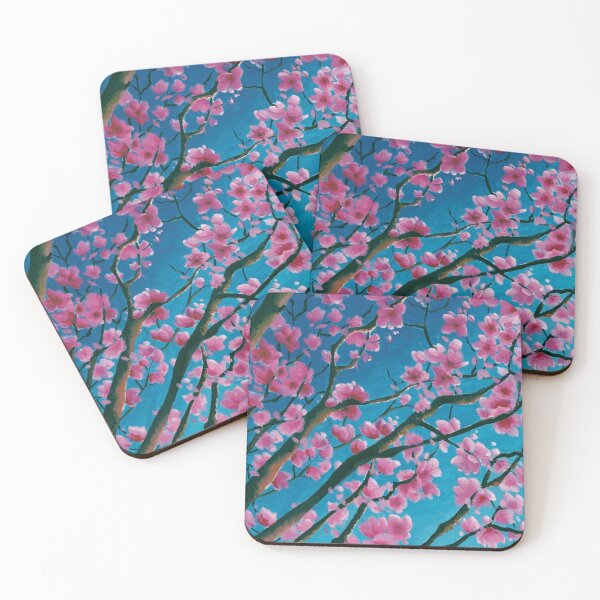 Item preview, Pintura De Flores Rosadas De Primavera designed and sold by Heezel.