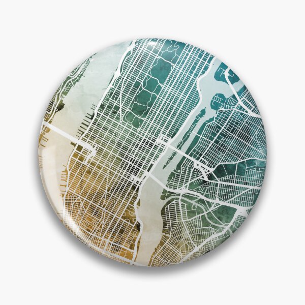 Item preview, New York City Street Map designed and sold by ArtPrints.