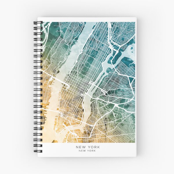 Item preview, New York City Street Map designed and sold by ArtPrints.