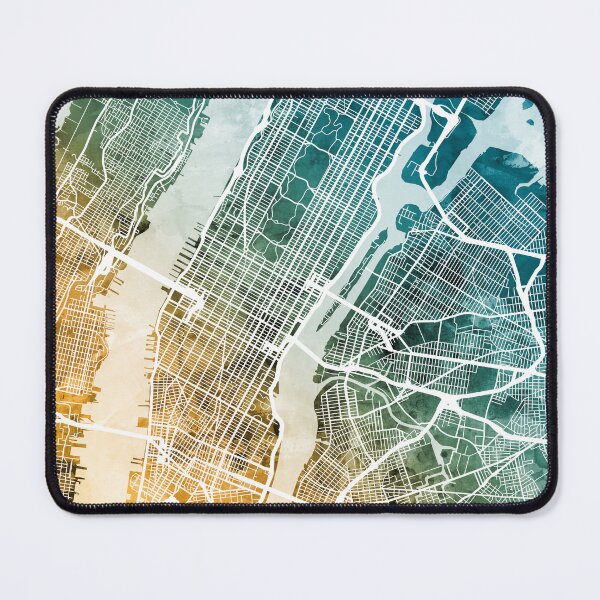 Item preview, New York City Street Map designed and sold by ArtPrints.